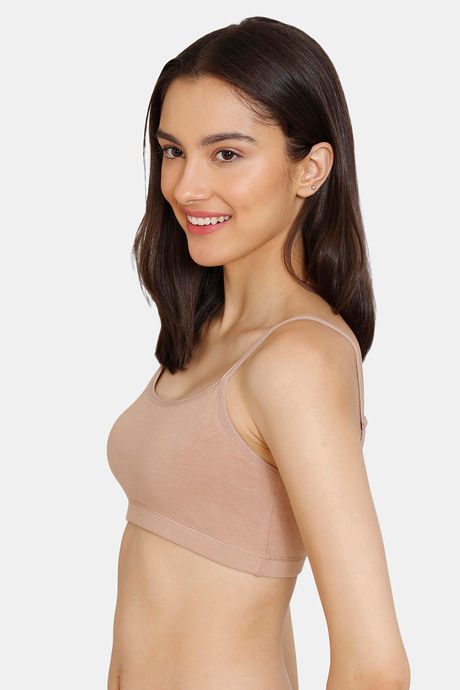 Zivame Girls Double Layered Non Wired Full Coverage Slip-on Beginner Bra (Pack of 2) - Multicolor — image 6